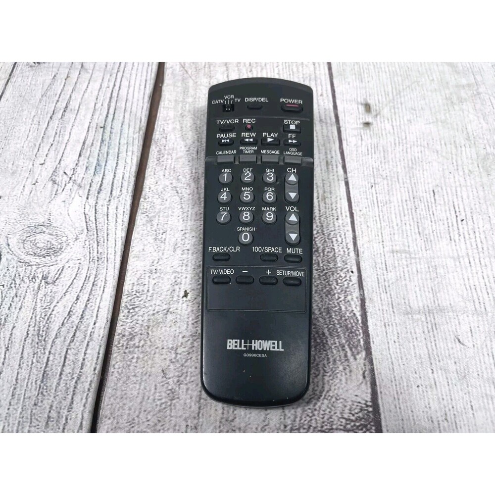 OEM GENUINE -- BELL & HOWELL -- Remote G0996CESA - TESTED WORKING - DD-2279